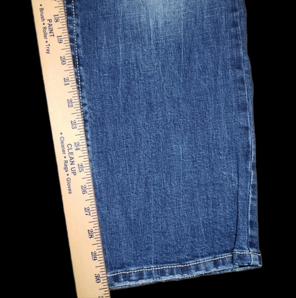 TK Axel Slim Boot Jeans 36x32 Faux Flap Back Pocket Strecth AXM80056 Eaton - Picture 10 of 12